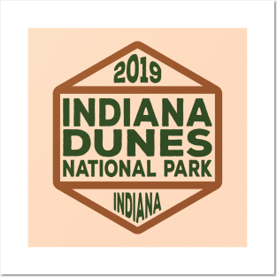 Indiana Dunes National Park badge Posters and Art